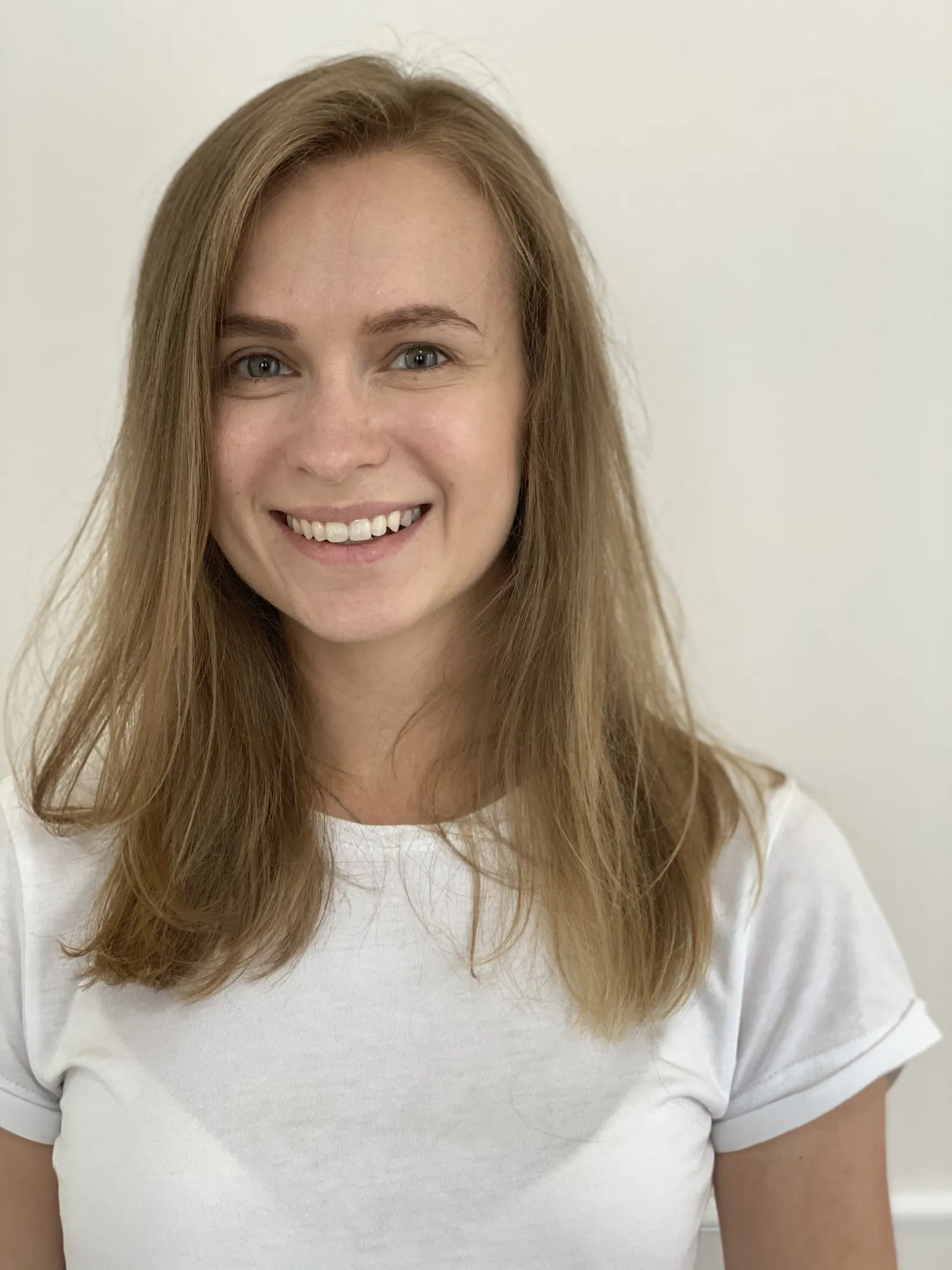 Digital: Krystyna smiling at the camera